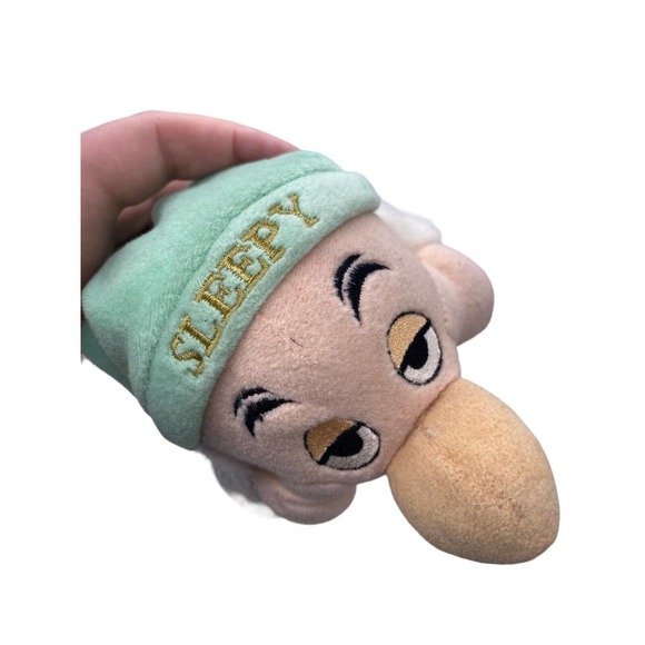 Disney Sleepy Dwarf 12" Plush Standing Snow White & Seven Dwarves Disney Store - Picture 3 of 8